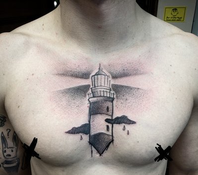 Half a Lighthouse