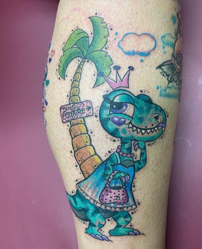 ein 🦖 geht shoppen… danke dass du alle Verrücktheiten mitmachst.