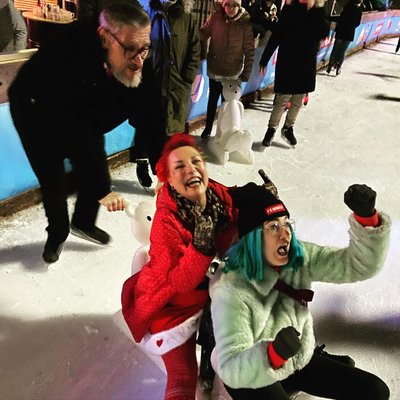 So megalustig,danke dass es euch gibt🌲⛸🎁♥️🌲⛸🎁♥️