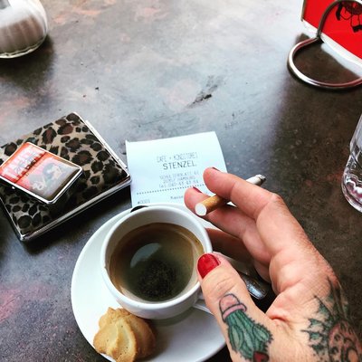 mit dem besten kaffee der schanze flieg ich in den Mittwoch ❤️❤️❤️