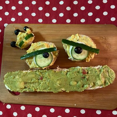 ̈hstück ̈hstücksideen ̈nig Mit diesem müdem 🐸 brot wünsch ich n königlichen dienstag.