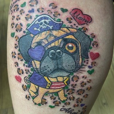 dankeeee an dass ich ihren leo verewigen durfte.