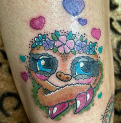 Das ist die kleine hope,meine erste Zeichnung nach dem lockdown.