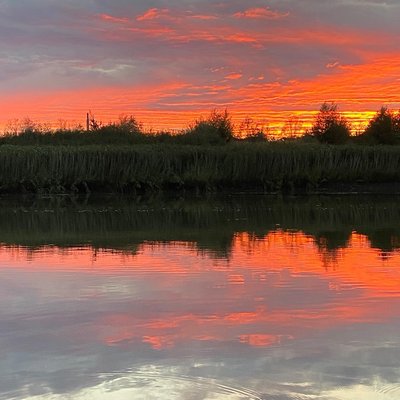 Mit diesem einhornschönen sonnenuntergang vertschüss ich mich bis morgen ,schlaft schön.