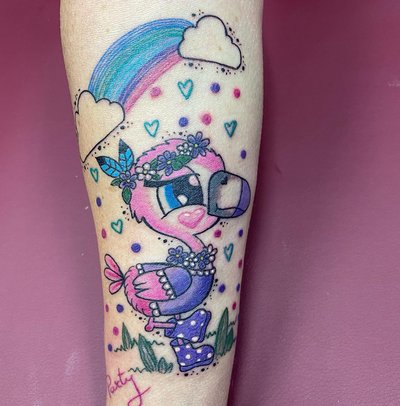 Es war wie immer ein regenbogentag mit und family🦩💙💜💓🦩💙💜💓🦩