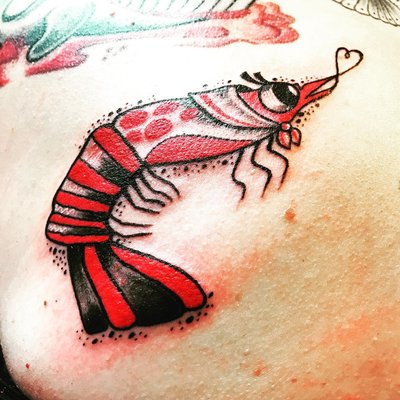 entzückender shrimp für meine entzückende sarah ♥️♥️♥️♥️♥️