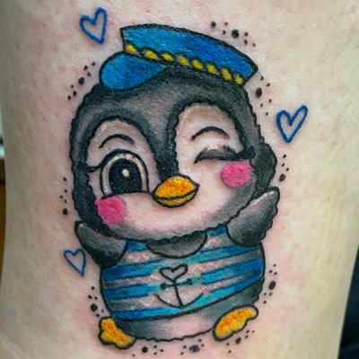 es war so zauberhaft mit euch🐧💙🖤💙🐧daanke das mein wannado pale einen heimathafen bei dir gefunden hat