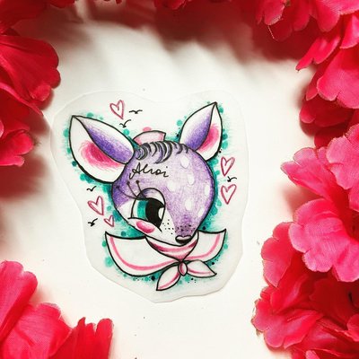 Moin meine zuckerschnuten… die kleine rosi reh sucht n Heimathafen.