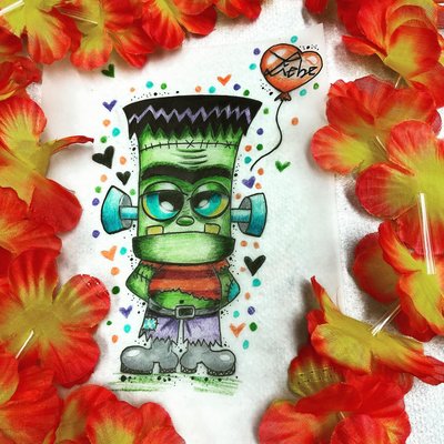 inktober Moin meine zuckerschnuten.